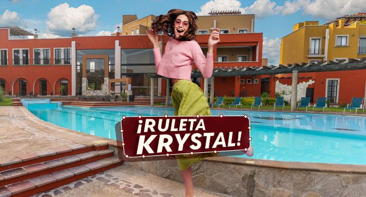¡CON LA RULETA KRYSTAL TODOS GANAN! Krystal® Satélite María Bárbara Ciudad de México ¡CON LA RULETA KRYSTAL TODOS GANAN! Krystal® Satélite María Bárbara Ciudad de México