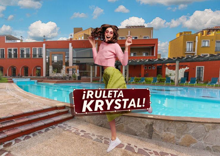 ¡CON LA RULETA KRYSTAL TODOS GANAN! Krystal® Satélite María Bárbara Ciudad de México ¡CON LA RULETA KRYSTAL TODOS GANAN! Krystal® Satélite María Bárbara Ciudad de México